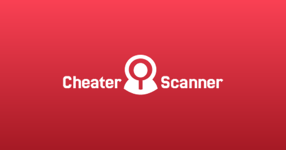 Image from cheaterscanner.com